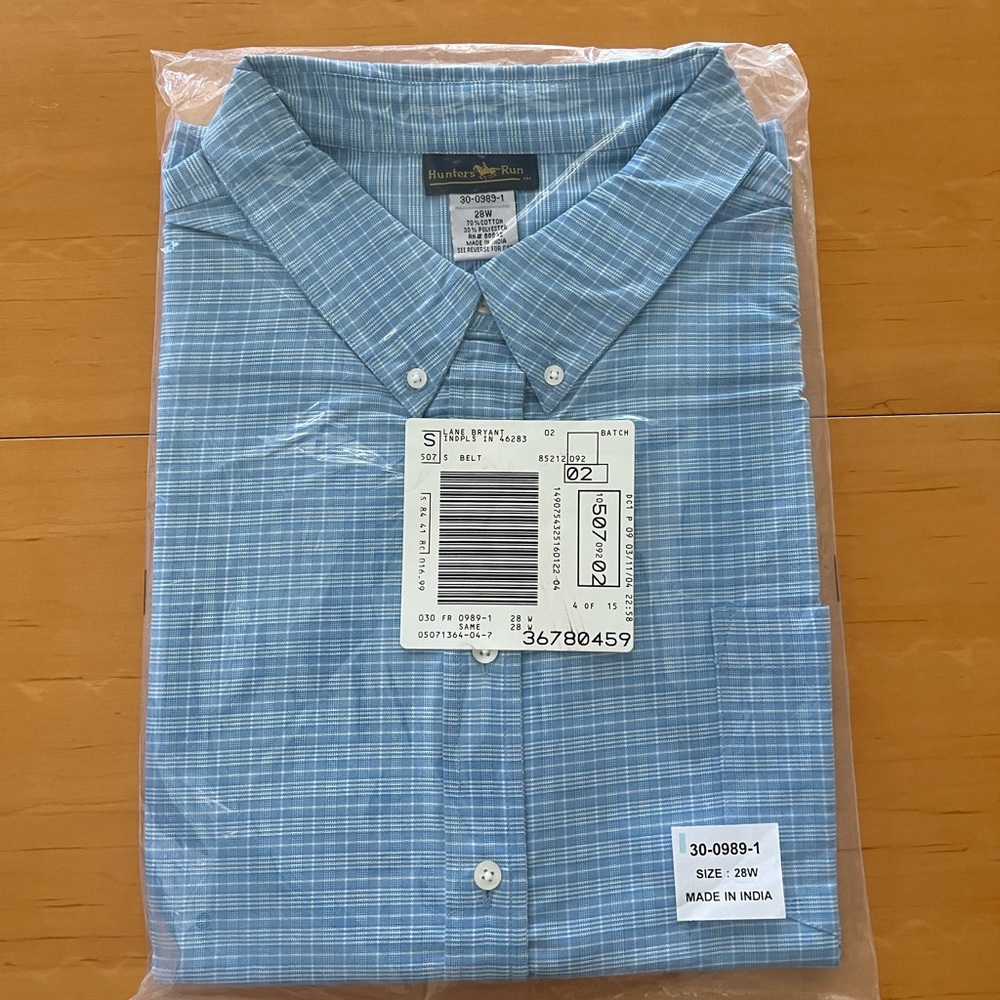 Hunters Run Button Down Short Sleeved Shirt